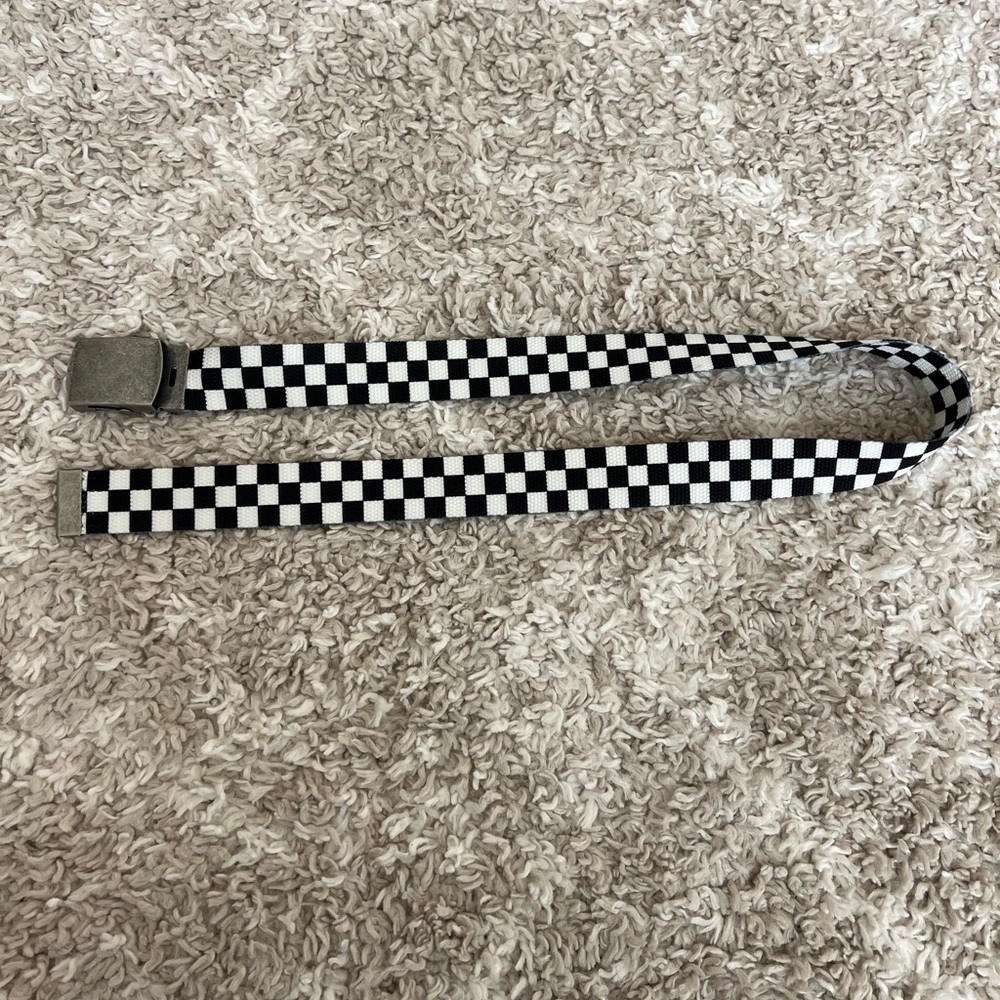 Brandy Melville Checkered Belt
